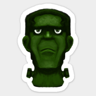 FRANKENSTEIN DIGITAL PAINTING Magnet
