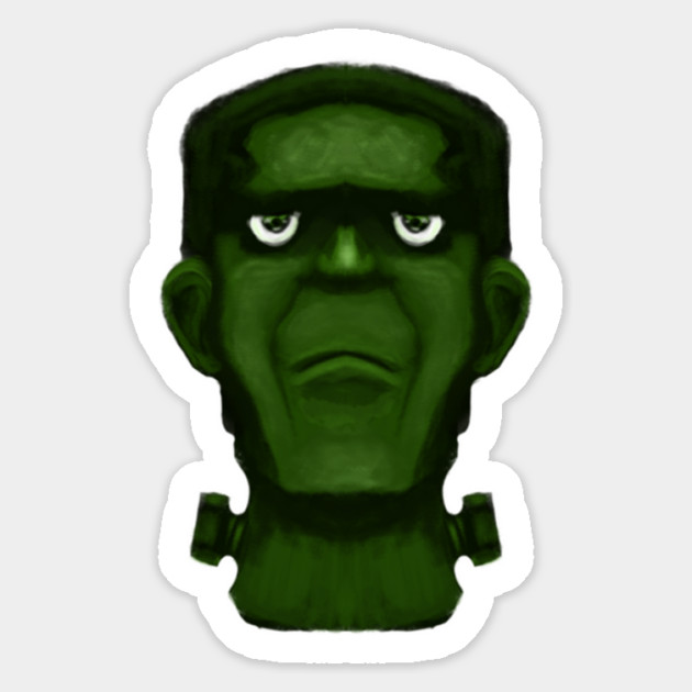 FRANKENSTEIN DIGITAL PAINTING Magnet by droidmonkey