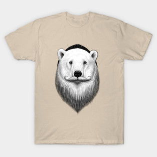 bearded polar bear T-Shirt