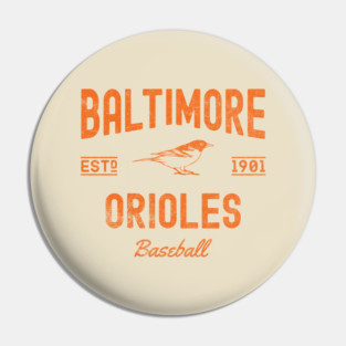 Baltimore Orioles Vintage Retro Pin