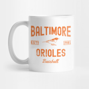 Baltimore Orioles Vintage Retro Mug