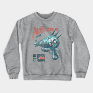 The Procrastinator 5000 RayGun Crewneck Sweatshirt