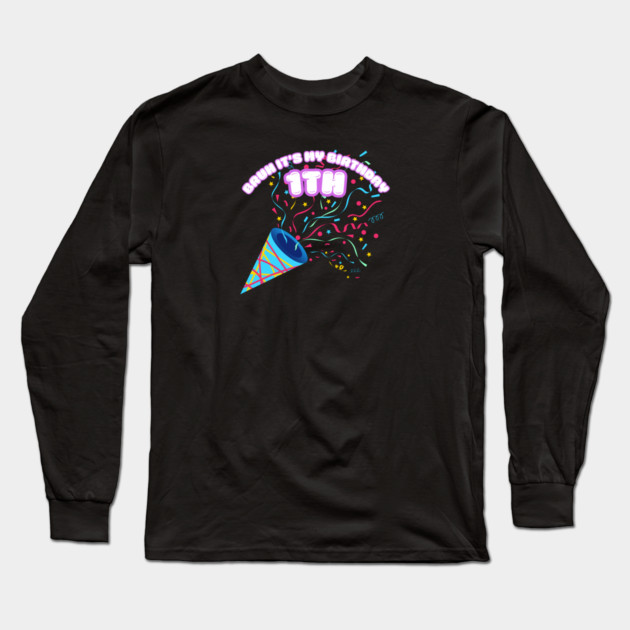 Bruh It's My 1th Birthday Long Sleeve T-Shirt by BlackMeme94
