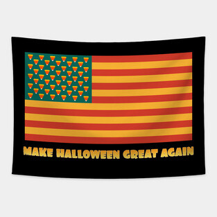 Make Halloween Great Again! Tapestry