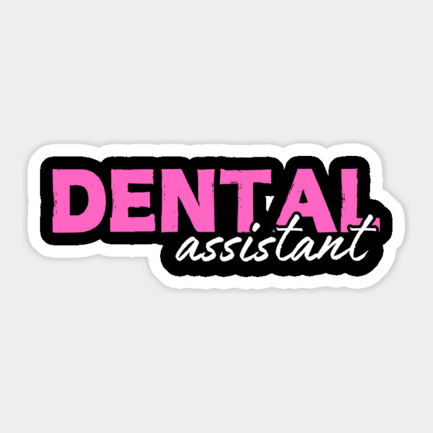 Groovy Dental Assistant Sticker by The WYLD Tribe