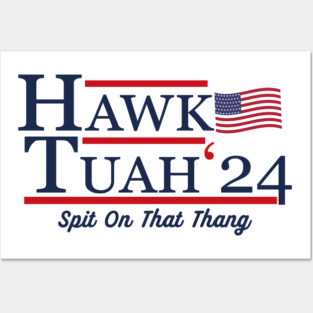 Hawk Tuah 2024 Posters and Art