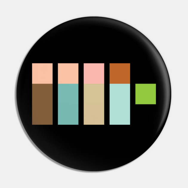 The Real Ghostpixels Pin by everyplatewebreak tees