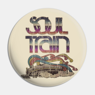 70s  Soul Train Vintage Pin