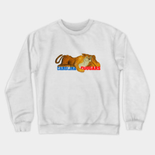 Original Carolina Cougars Basketball Crewneck Sweatshirt