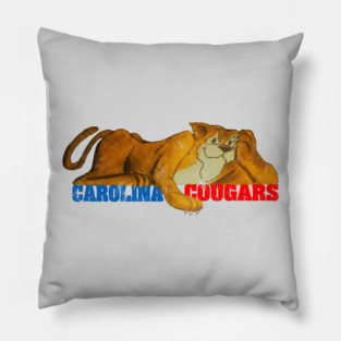 Original Carolina Cougars Basketball Pillow