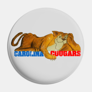 Original Carolina Cougars Basketball Pin