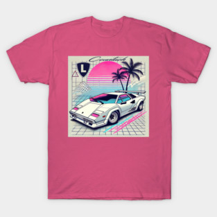 White Countach T-Shirt