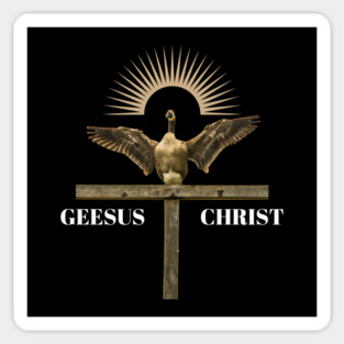 Geesus Christ Sticker