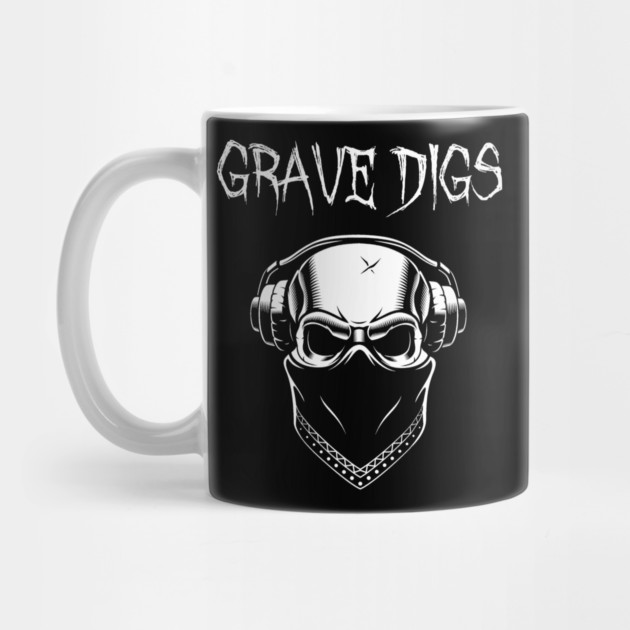 Grave Digs Renegade of Funk Skull by Grave Digs