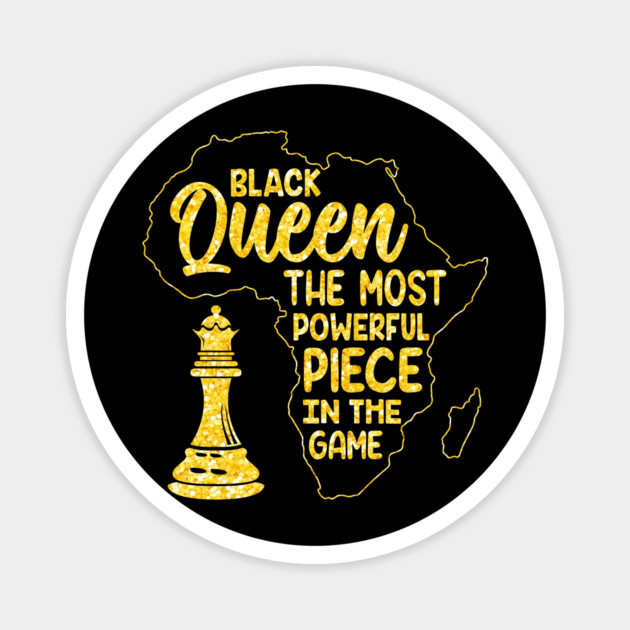 Black Queen, The most powerful piece in the game Magnet by UrbanLifeApparel