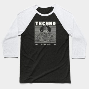 Techno / Detroit 1988 Baseball T-Shirt