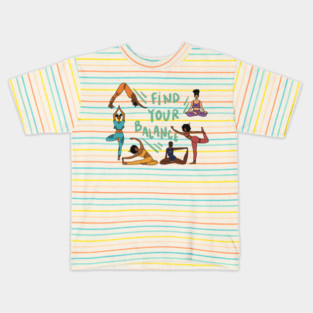 Find Your Balance Kids T-Shirt