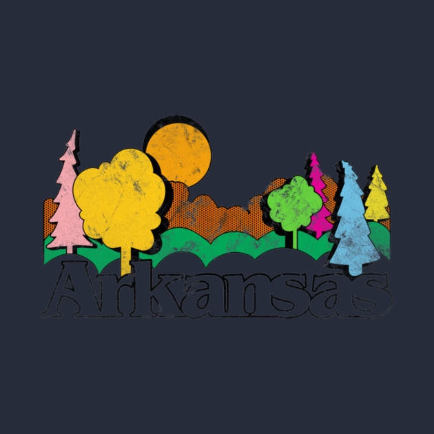 Arkansas Vintage View by rt-shirts