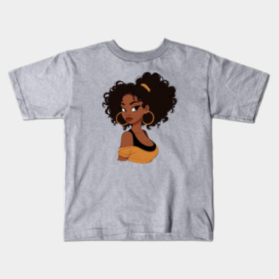 Black Girl, Black Women Kids T-Shirt