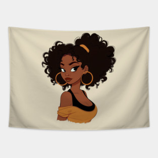 Black Girl, Black Women Tapestry