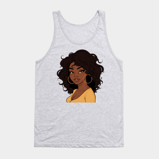 Brown Sugar Babe, Black Girl Magic Tank Top by UrbanLifeApparel