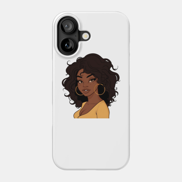 Brown Sugar Babe, Black Girl Magic Phone Case by UrbanLifeApparel