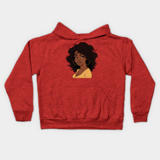 Brown Sugar Babe, Black Girl Magic Kids Hoodie