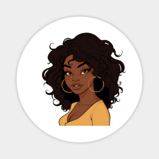 Brown Sugar Babe, Black Girl Magic Magnet