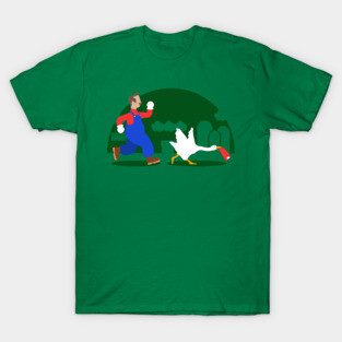 Hooked Plumber - Green Honk T-Shirt