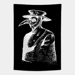 Plague Doctor Tapestry
