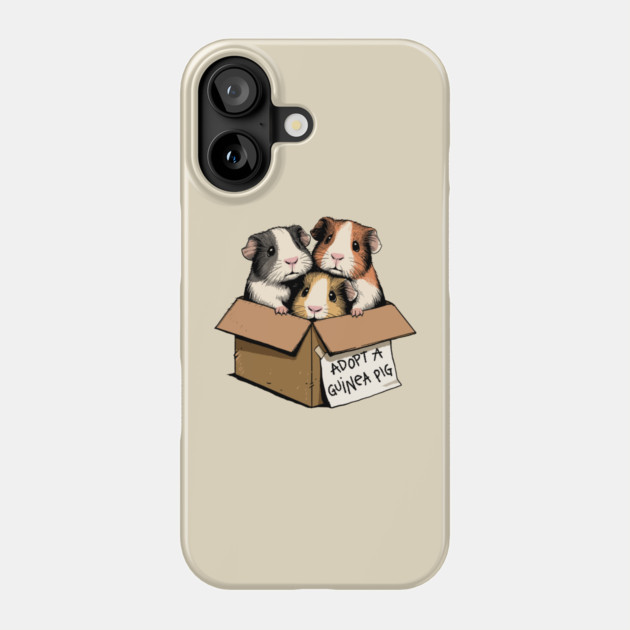 Adopt a Guinea Pig Phone Case by GoshWow®