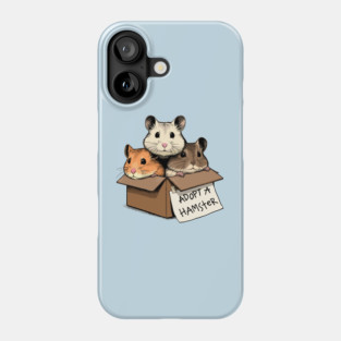 Adopt a Hamster Phone Case