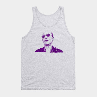 Hunter S Thompson /// Aesthetic Fanart Design Tank Top