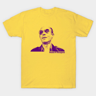 Hunter S Thompson /// Aesthetic Fanart Design T-Shirt