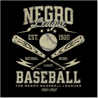 Negro League Baseball Posters and Art