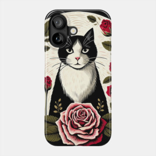 Tuxedo Cat Phone Case