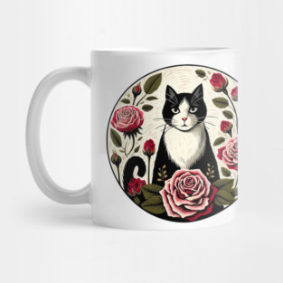 Tuxedo Cat Mug