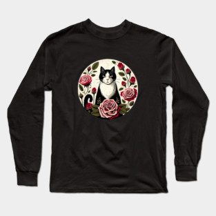 Tuxedo Cat Long Sleeve T-Shirt