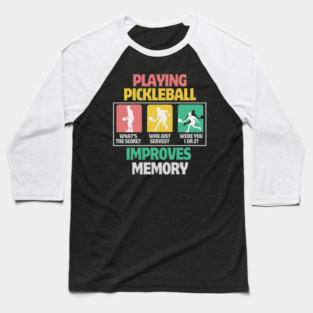 Pickleball Baseball T-Shirt
