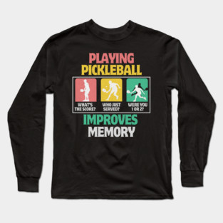 Pickleball Long Sleeve T-Shirt