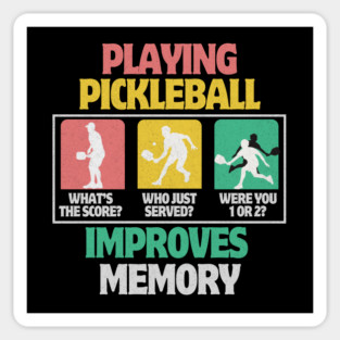 Pickleball Sticker