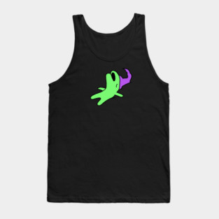 Glep sleeping Smiling Friends Tank Top