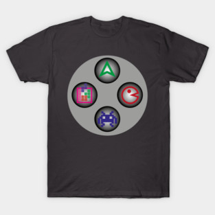 Retro Buttons T-Shirt