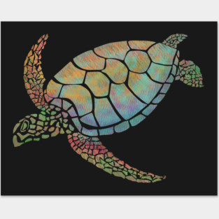 Sea Turtle Posters and Art