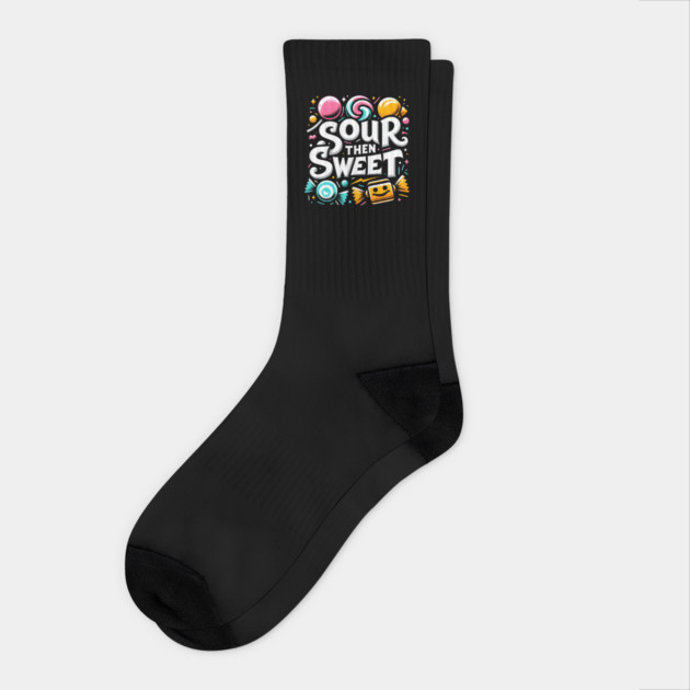 Sour then Sweet Socks by MakerMind8.2