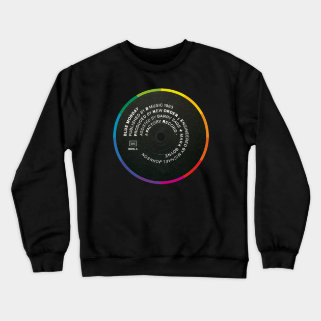 Blue Monday Fan Art Crewneck Sweatshirt by Timeless Chaos