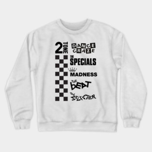 2 Tone Records Ska Crewneck Sweatshirt