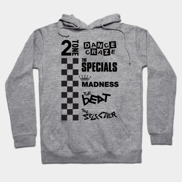 2 Tone Records Ska Hoodie by Timeless Chaos