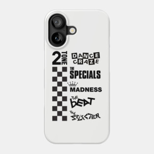 2 Tone Records Ska Phone Case