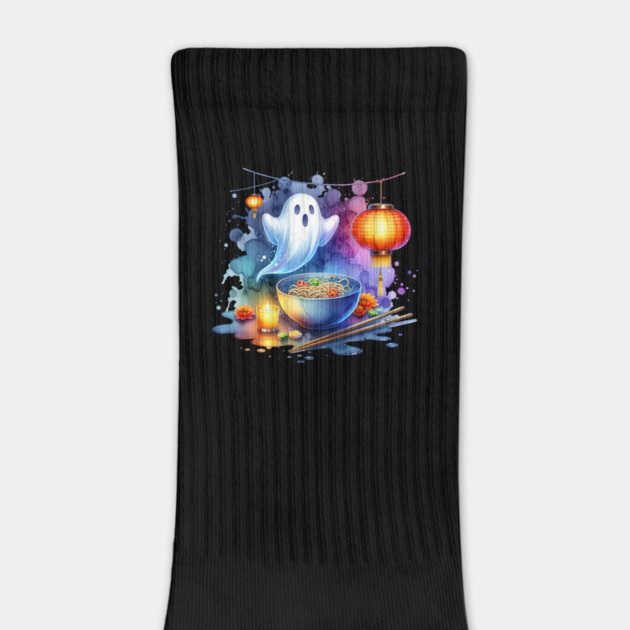 Watercolor Hungry Ghost Festival by HolidayBug